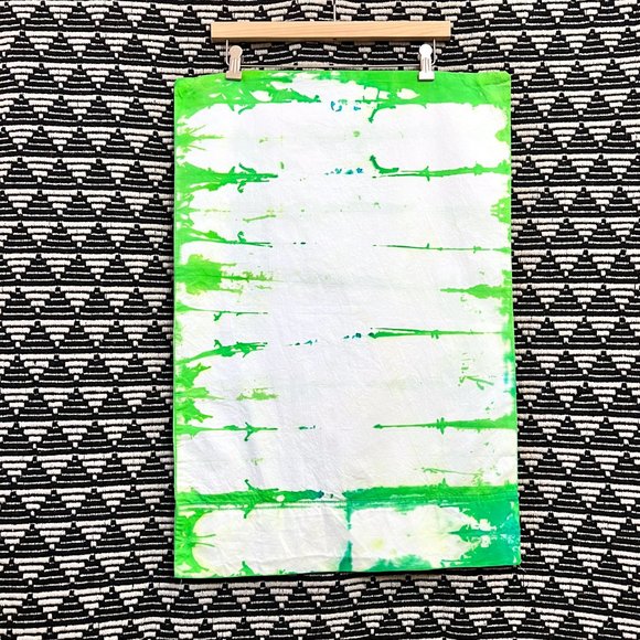 100% cotton shibori dyed pillow case - Picture 2 of 11